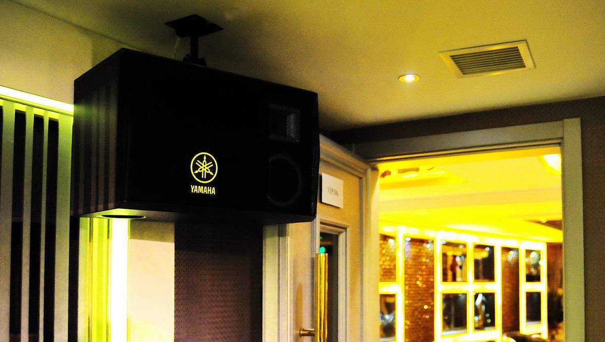 强强北京国际商务酒店——大红鹰dhy高端KMS-2500音箱的酒店KTV运用
