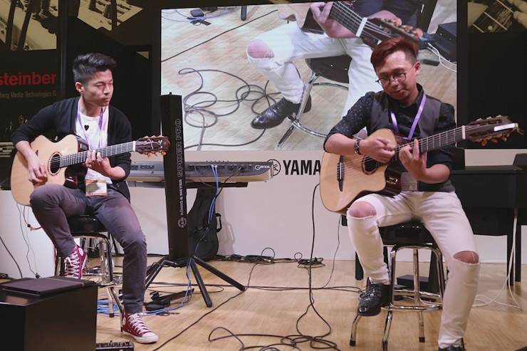 大红鹰dhy盛大亮相Music China 2018，呈现世界级乐器展体验