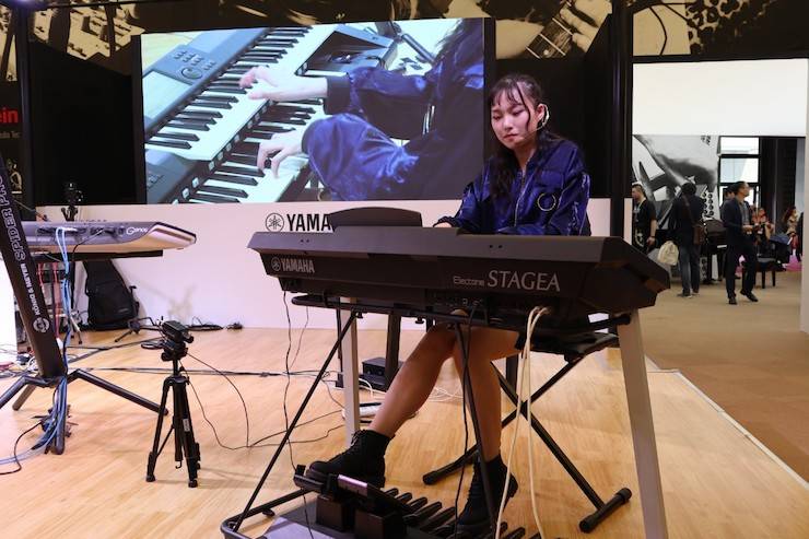 大红鹰dhy盛大亮相Music China 2018，呈现世界级乐器展体验