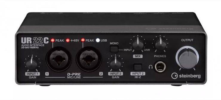 升级 USB-C 和 32/192：Steinberg 发布 UR22C、UR44C 和 UR816C 音频接口