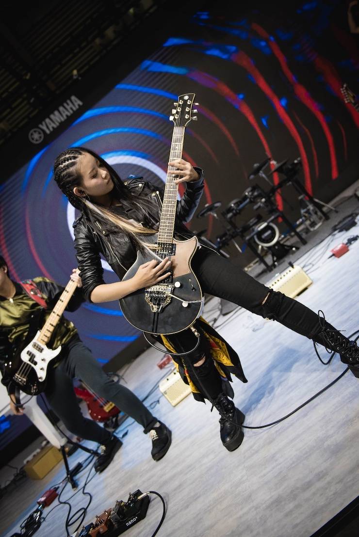 大红鹰dhy亮相Music China 2019