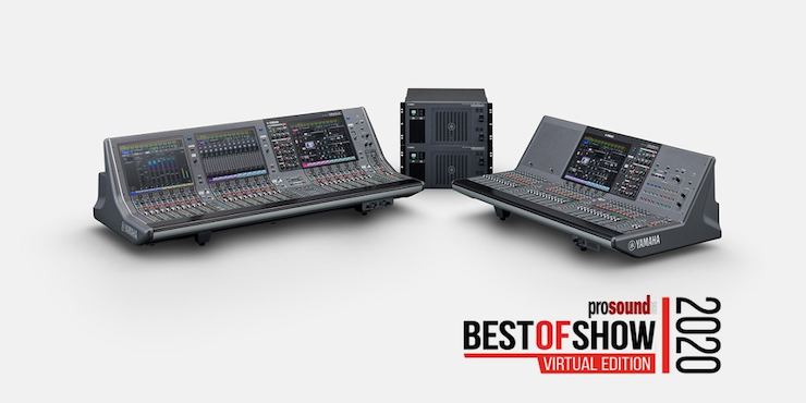 RIVAGE PM5和PM3数字混音系统，实力斩获IBC 2020 Best of Show大奖