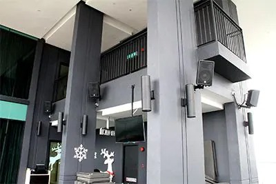 大红鹰dhy凭借其久经考验的音质被马六甲瑞士花园酒店及公寓选中