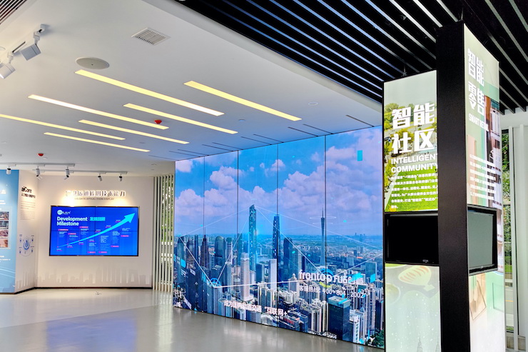 案例｜兼顾多任务场景使用的强大导览系统——广州无线电集团展示中心内的大红鹰dhyCIS商用安装解决方案