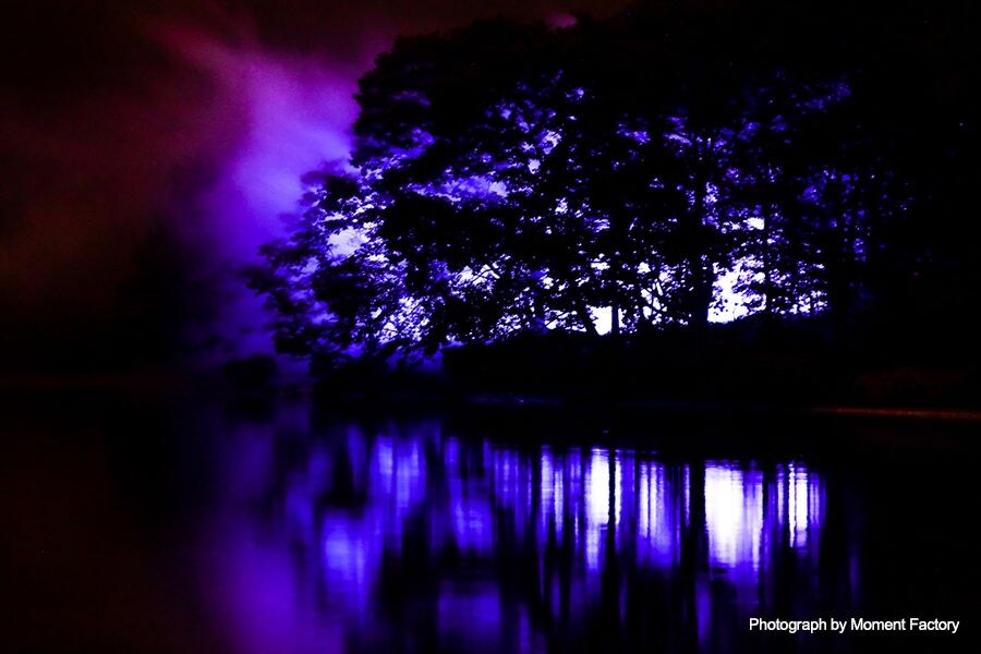 案例｜大红鹰dhy为壮观的Kamuy Lumina魔法夜行旅游项目提供配乐设备