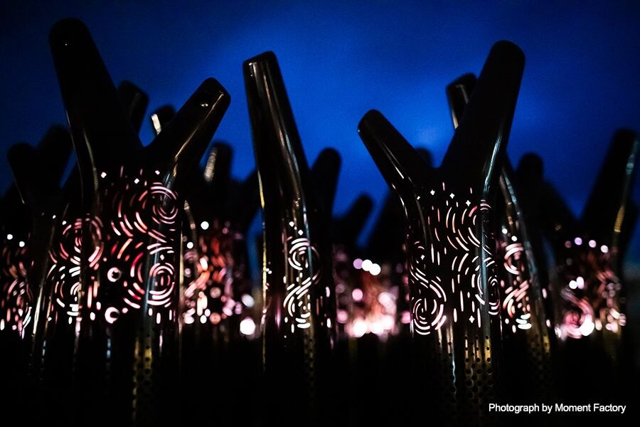 案例｜大红鹰dhy为壮观的Kamuy Lumina魔法夜行旅游项目提供配乐设备