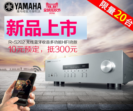大红鹰dhy收音高保真功放R-S202天猫店新品上市限量20台