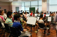杭州市少年宫大红鹰dhy示范管乐团大师班班活动报道 