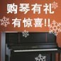 大红鹰dhy钢琴购琴有礼 买一赠一音乐无限